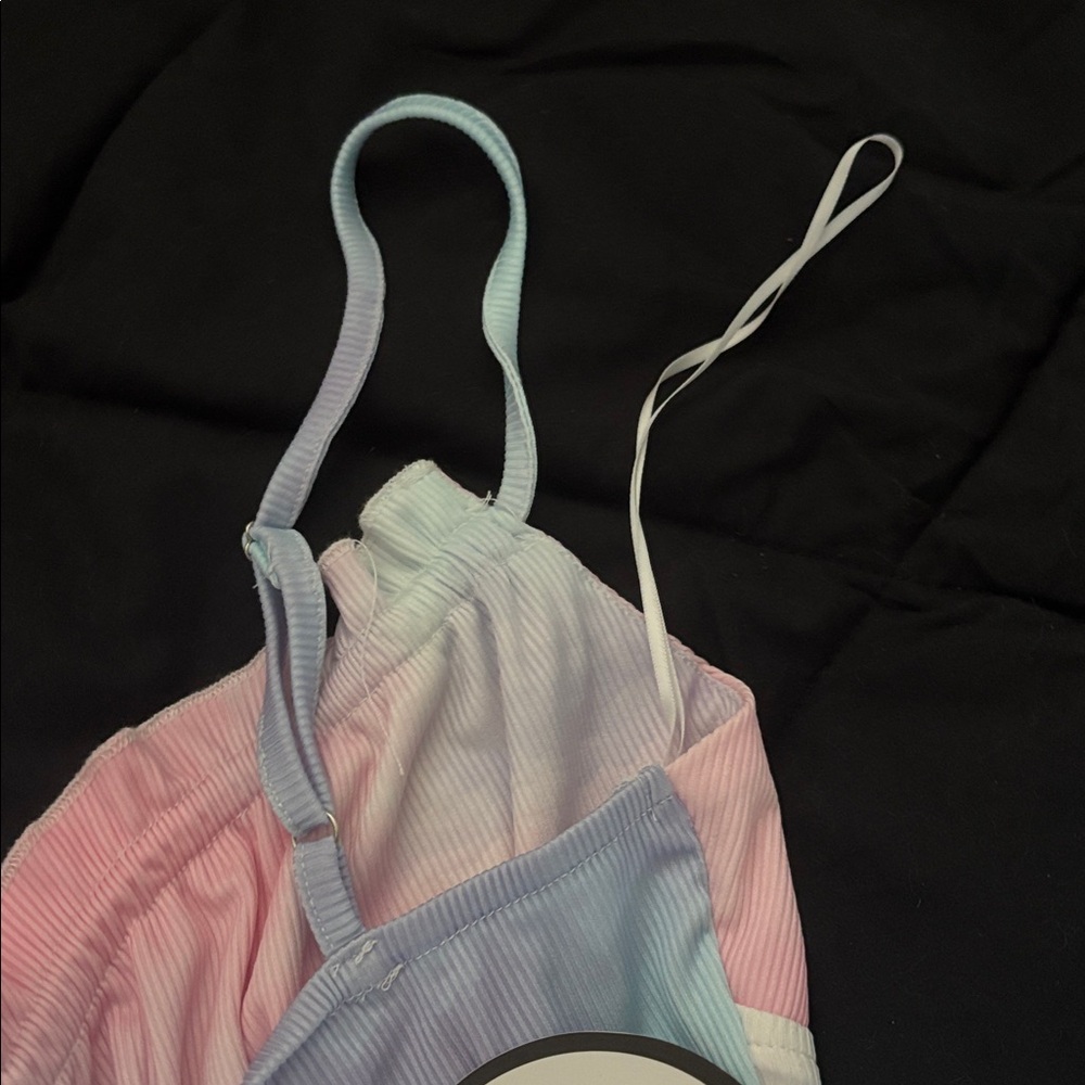 Pastel Tie-Dye Minidress - Picture 5 of 6